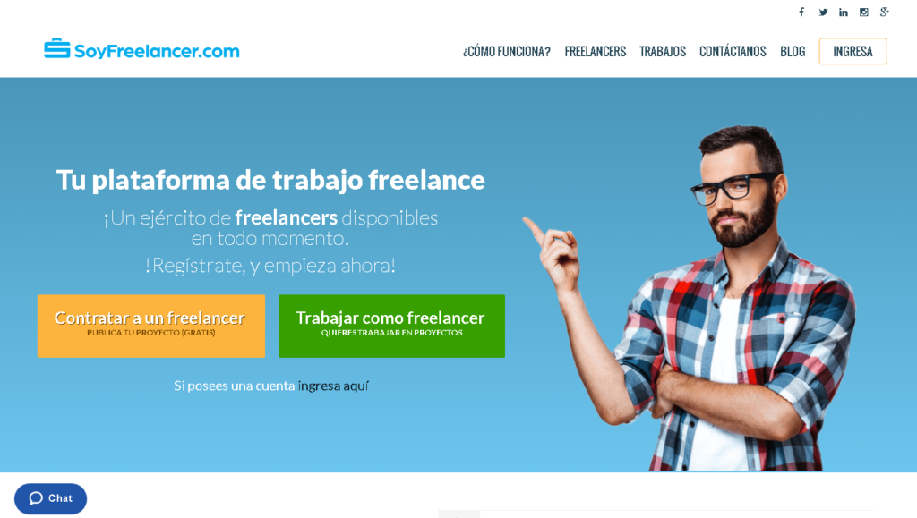 SoyFreelancer Home
