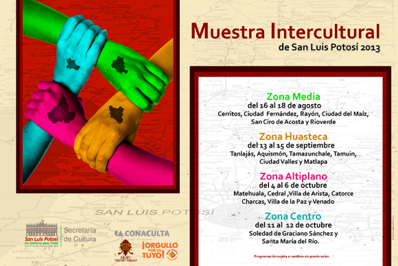 Cartel Muestra Intercultural final con logo orgullo