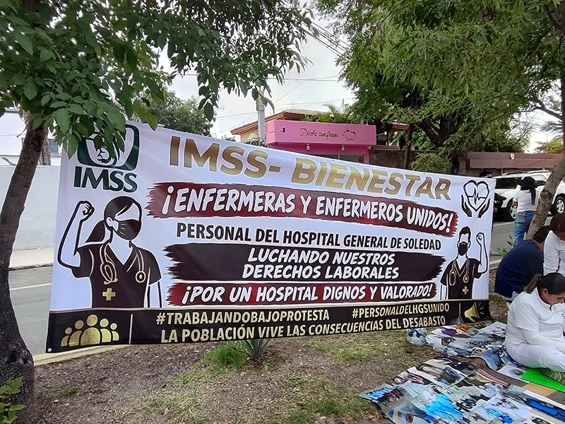 ¿Desde cuando los trabajadores del IMSS se preocupan de que no haya medicamentos?